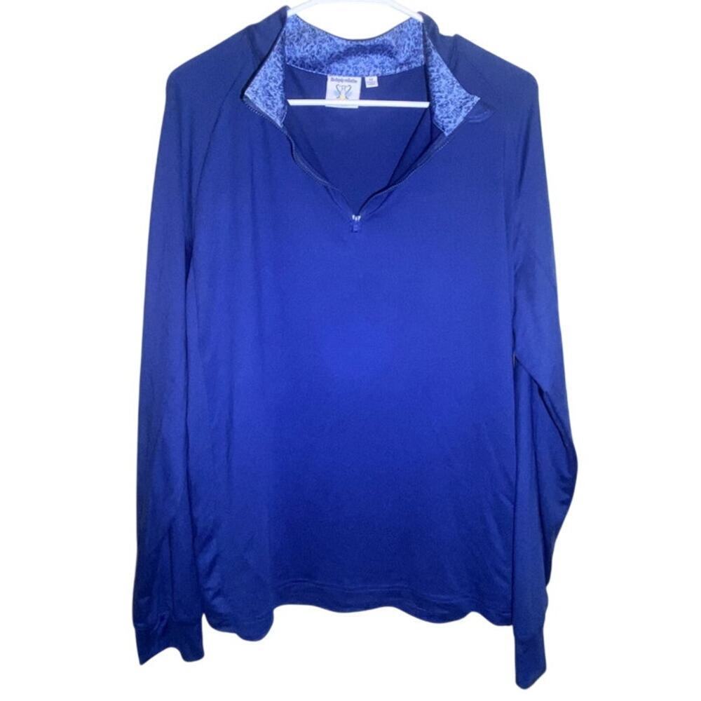 Mens Foray Golf Performance Quarterzip Size Medium